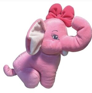 Ringling Bros Barnum & Bailey Circus Pink Elephant Juliette Stuffed Animal New